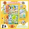 24 PCS Sport Ball Stickers for Kids, Make a Face Stickers, Make Your Own Mix and Match Sticker Sheets, Basketball, Baseball, Football, Volleyball, Soccer, Rugby Stickers for Teens/Kids